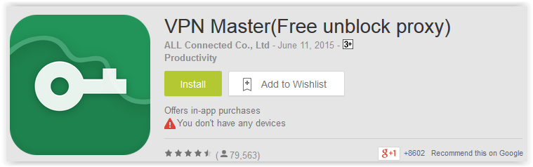 VPN MasterFree