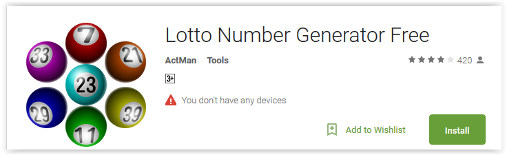 Best Android Numbers Generator Apps for Lottery
