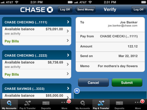 chase online bill pay