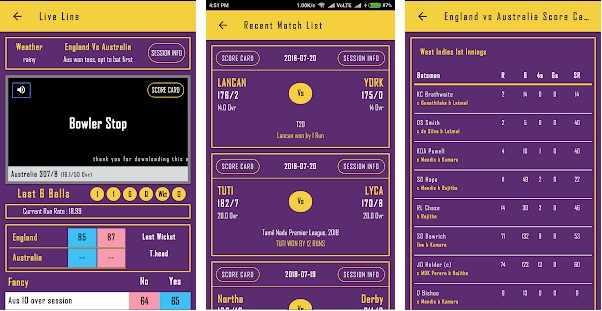 best cricket scoring app for android wear