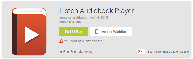 audio book reader app