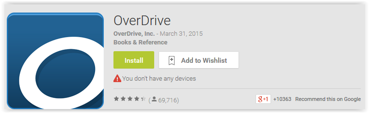 overdrive app android