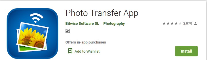 photo transfer app promo code