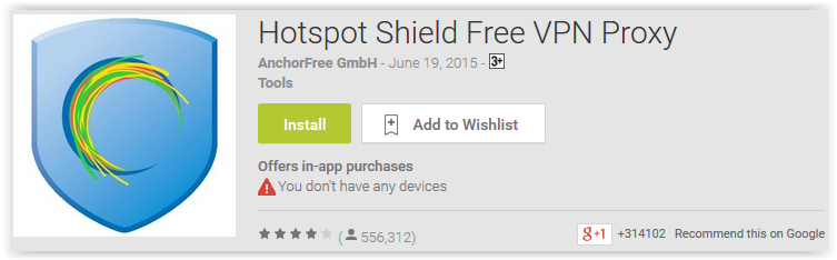 Hotspot shield free vpn прокси и защита wi fi