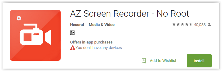 no root screen recorder android