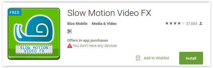 slow motion fx app