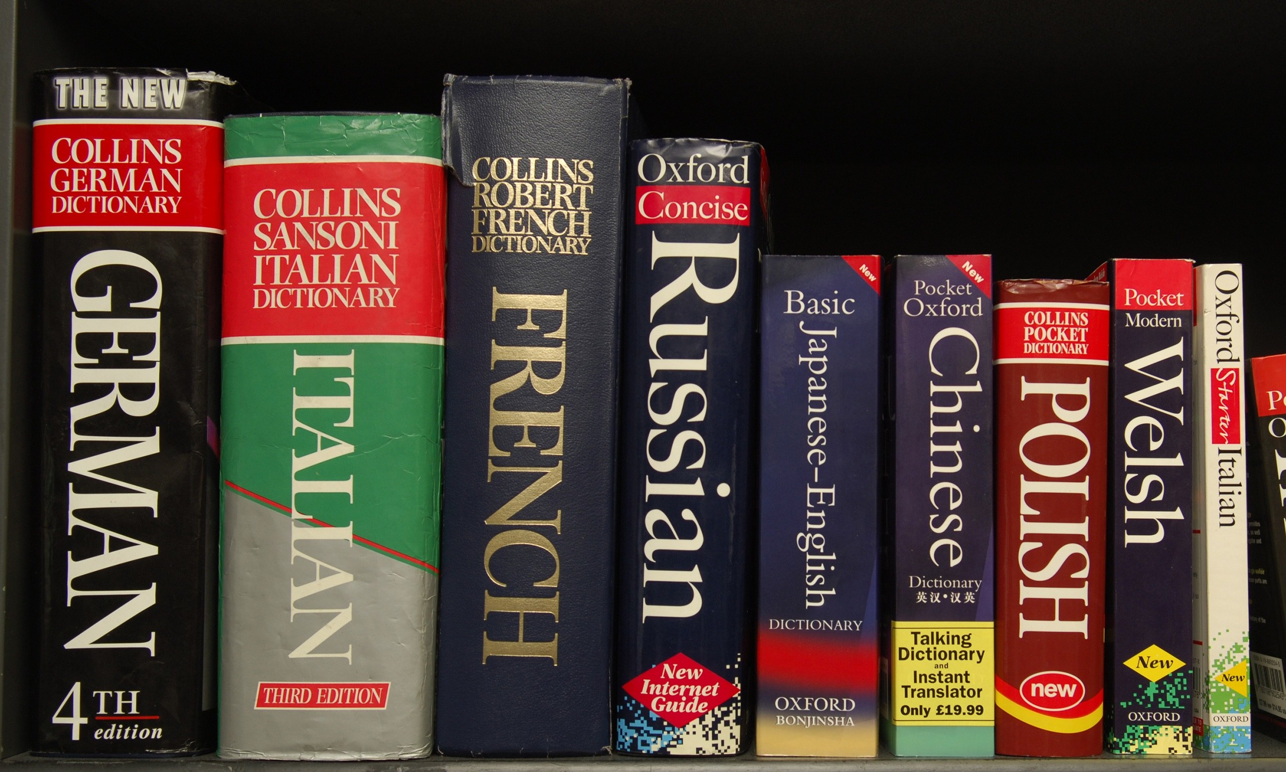 multilingual dictionaries