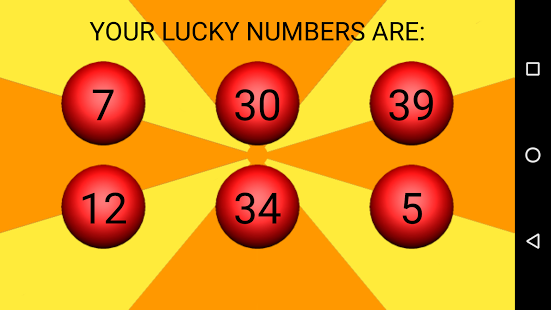 lucky keno numbers generator