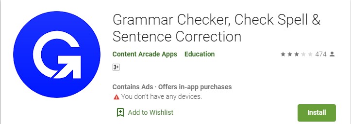 free grammar and sentence checker