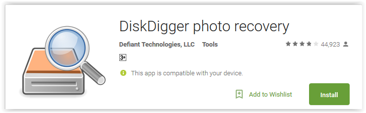 diskdigger photo recovery uptodown