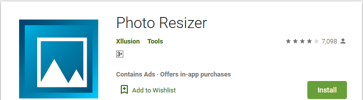 app to resize photos free