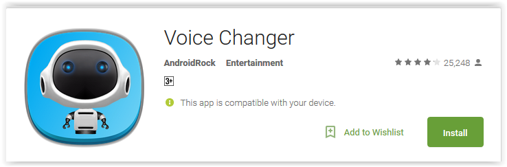 video voice changer app android