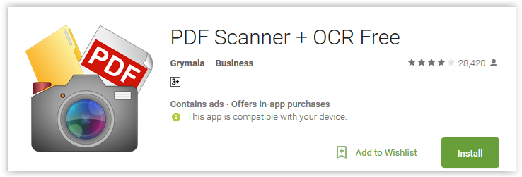 pdf ocr scanner