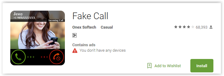 Fake Call - Android Apps Reviews/Ratings and updates on NewZoogle