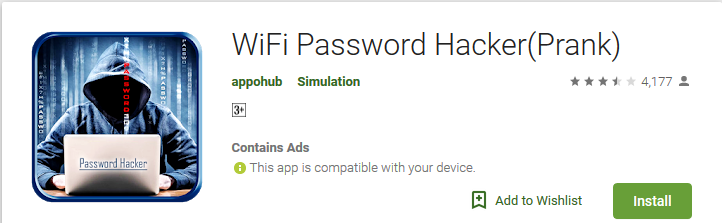 Wifi Password Hacker Prank Android Apps Reviews Ratings And