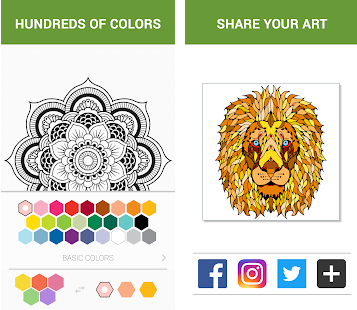 Top 10 Adult Coloring Book Apps For Android To Color In Sketches