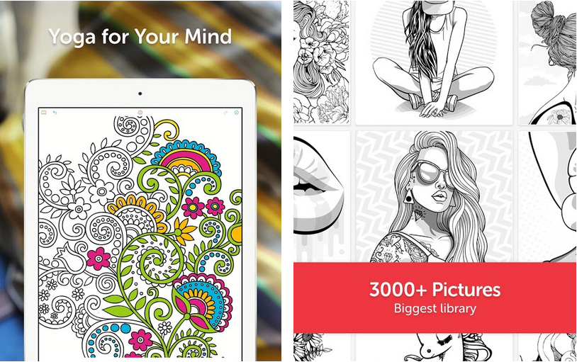 Download Top 10 Adult Coloring Book Apps For Android To Color In Sketches