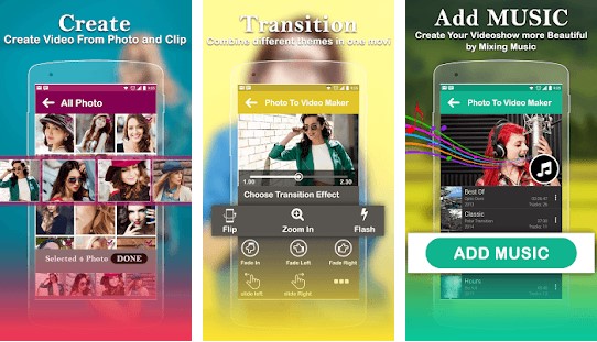 Top 10 Photo Video Maker Apps With Music For Android