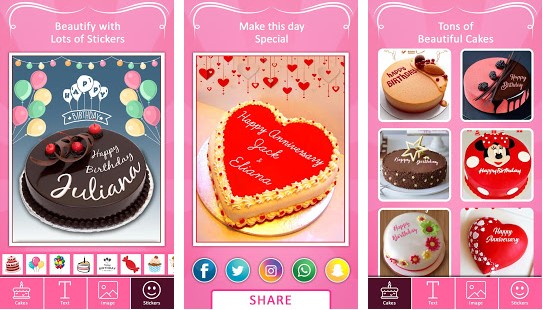 5 Best Android Apps To Add Name Photo On Birthday Cakes