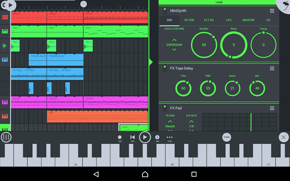 what is the best android app for making music