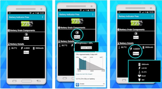 change battery level android emulator mac