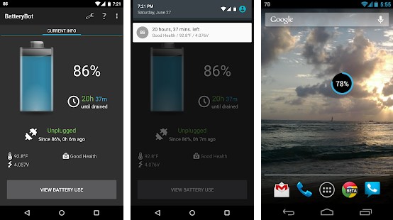 best free battery notifier app for android 2019