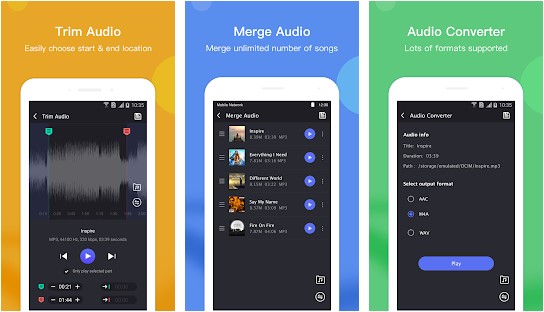 best free audio editor for android