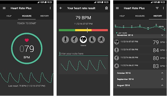 heart rate android app