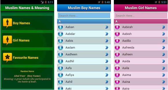 Beautiful Islamic Boys And Girls Names Android Apps Reviews Ratings And Updates On Newzoogle