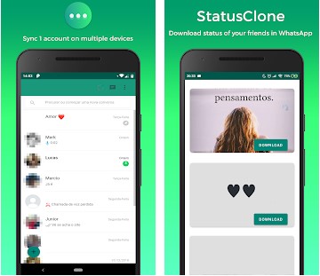 whatsapp web app clone