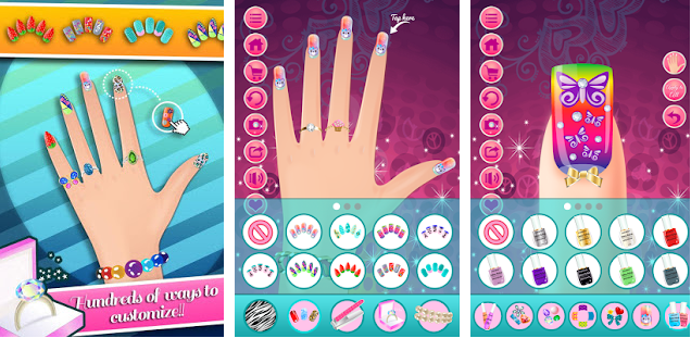 nail design studio games